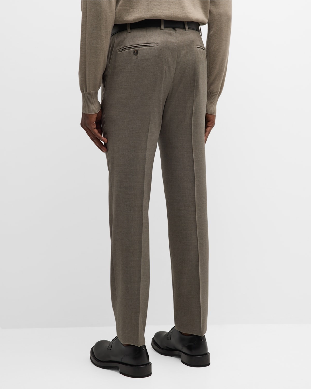 Men's Stone Wool Trousers - 4