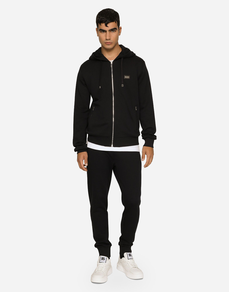Dolce & Gabbana Cotton jersey hoodie outlook