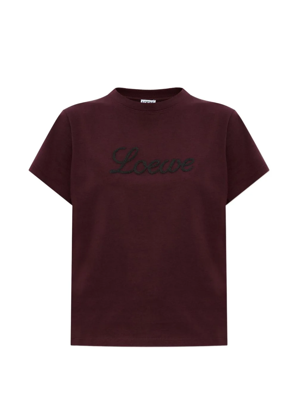 logo-embroidered T-shirt - 1