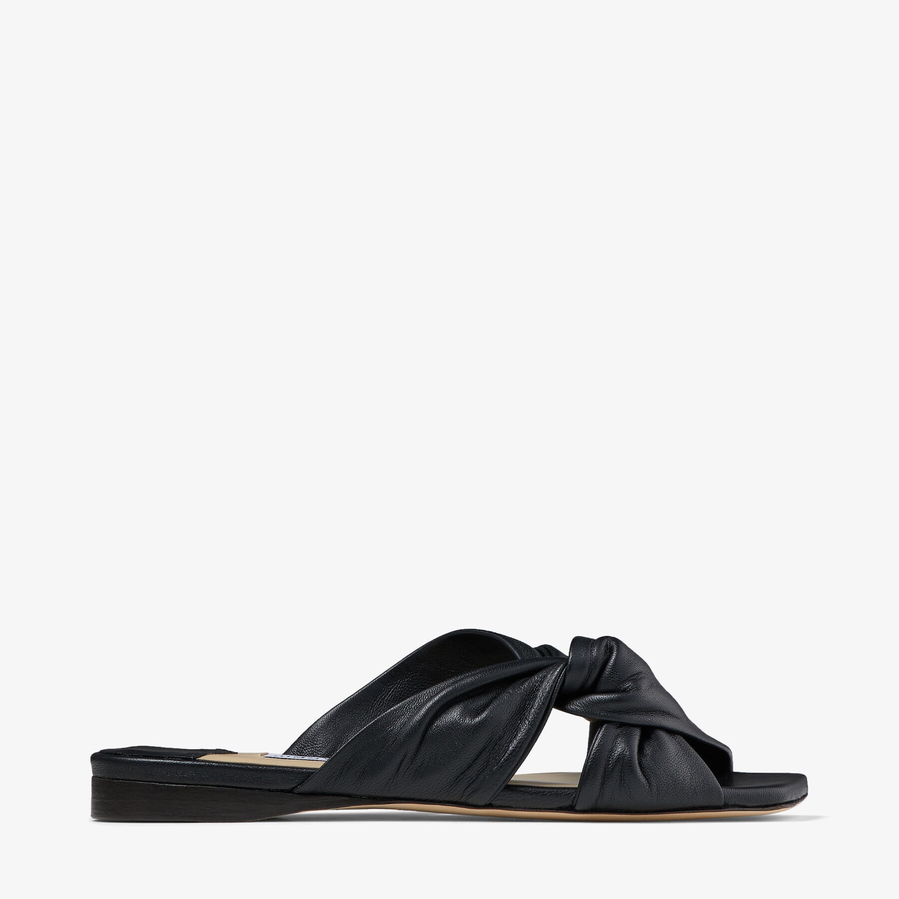 Narisa Flat
Black Soft Nappa Leather Flats - 1