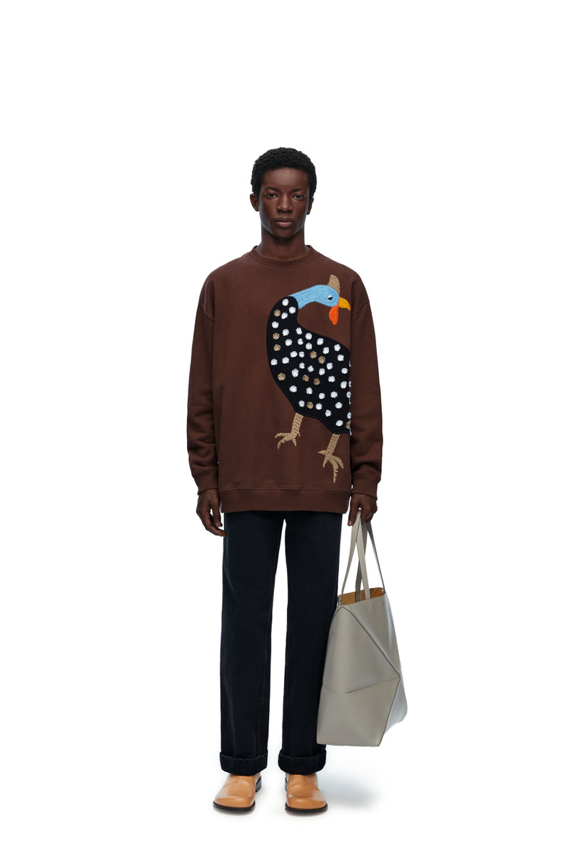 Loewe Loose fit sweatshirt in cotton outlook