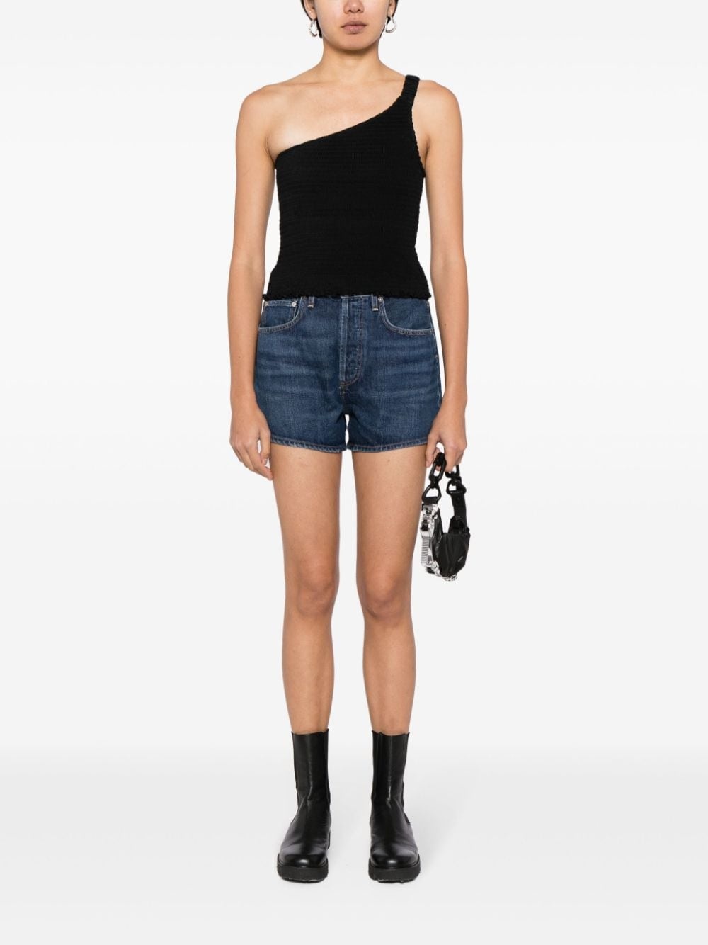 Marlow denim mini shorts - 2