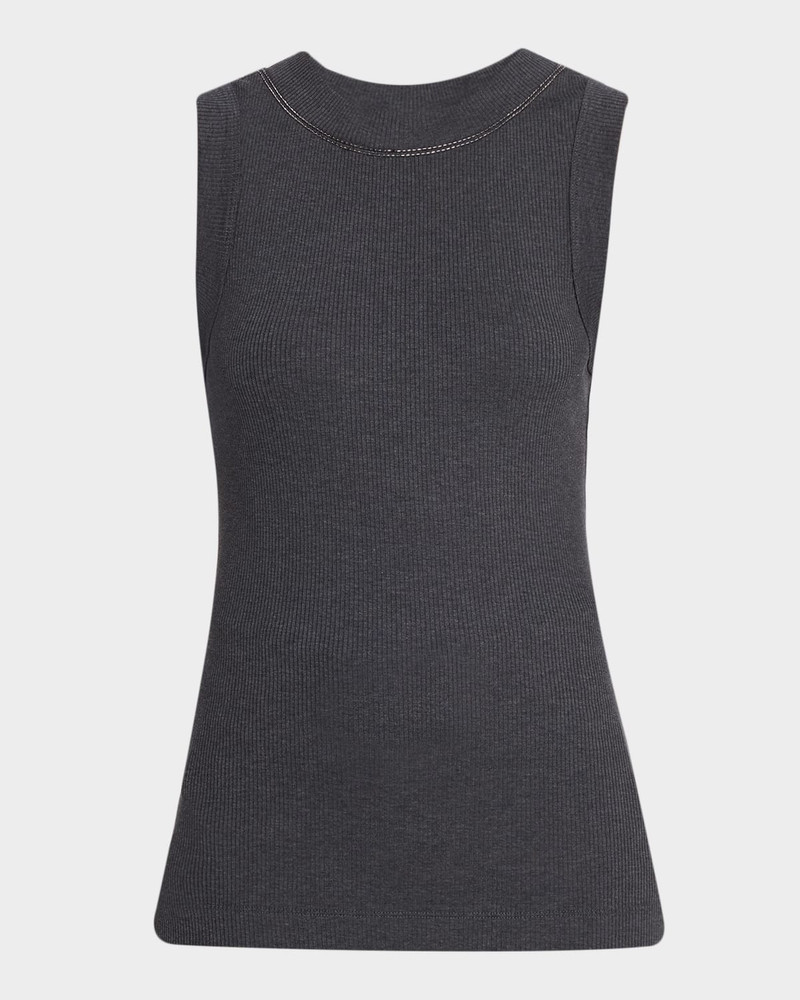 New Basic Cotton Rib Tank Top 1