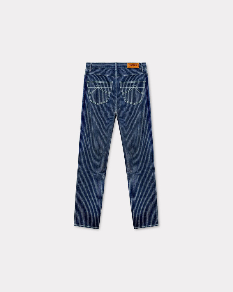 KENZO Tapered jeans in japanese denim outlook