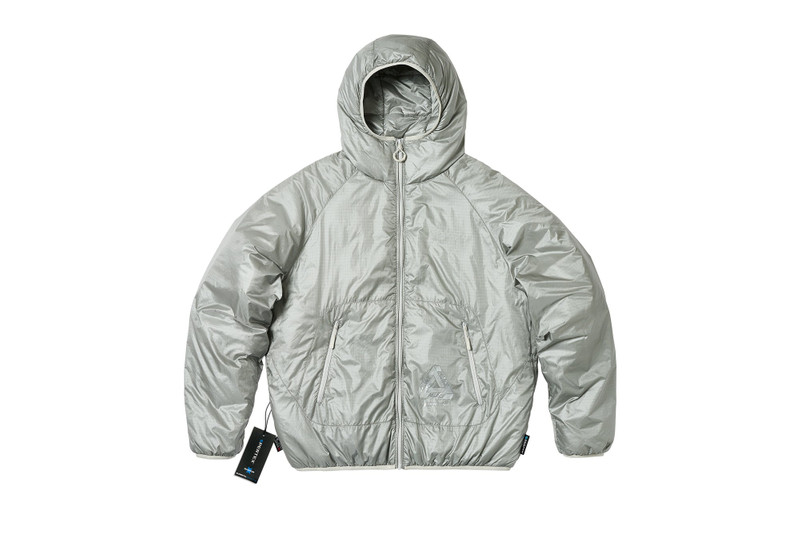 PERTEX QUILTED JACKET GREY - 1
