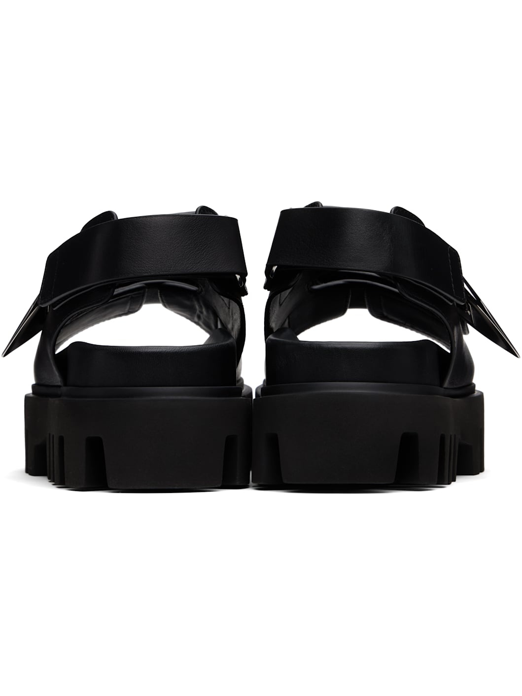 Black Parachute Sandals - 2