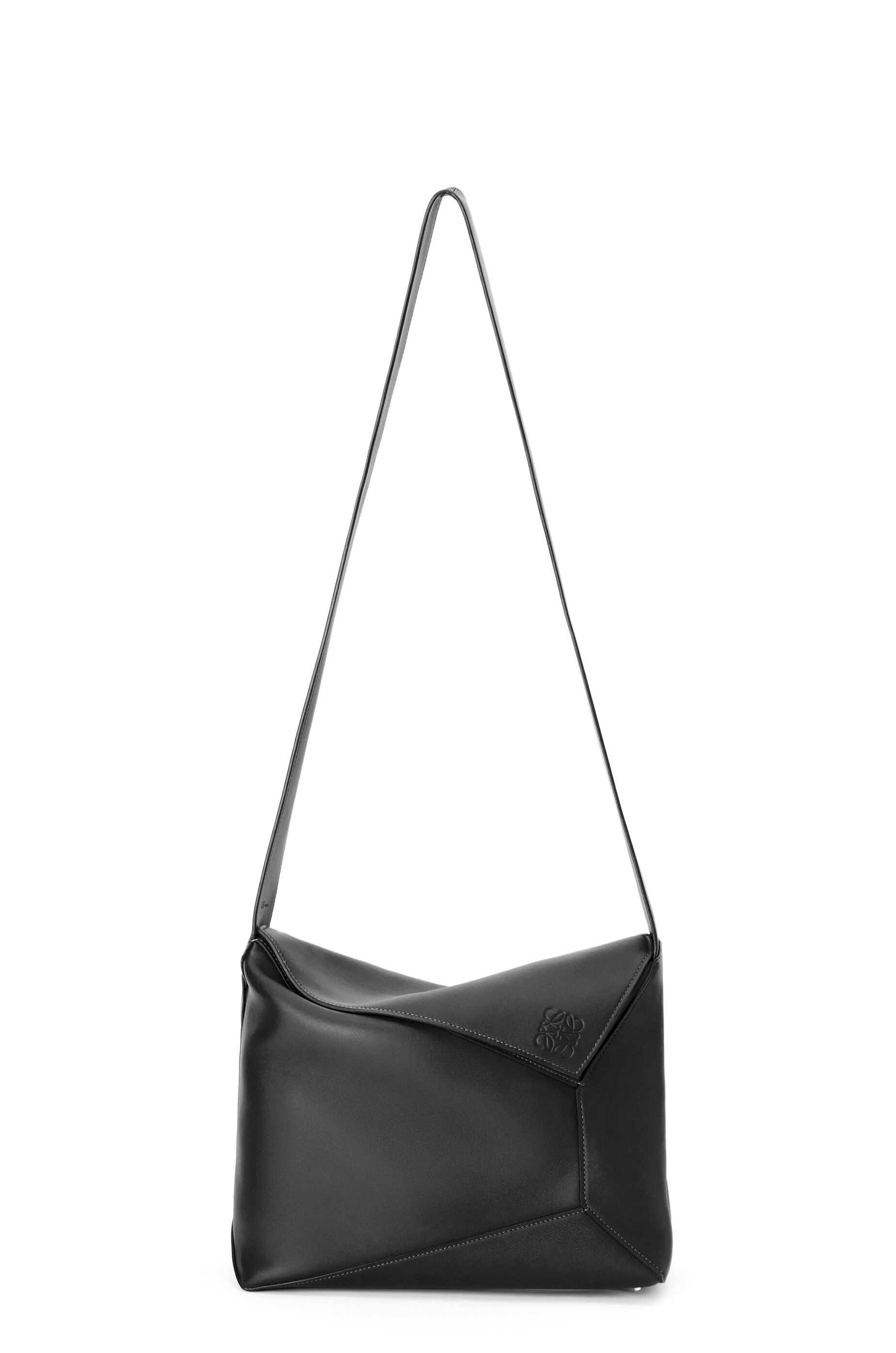 Large Puzzle Hobo bag in nappa calfskin - 3