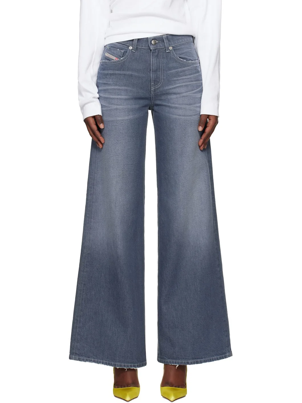 Gray 1978 D-Akemi Flare Jeans - 1