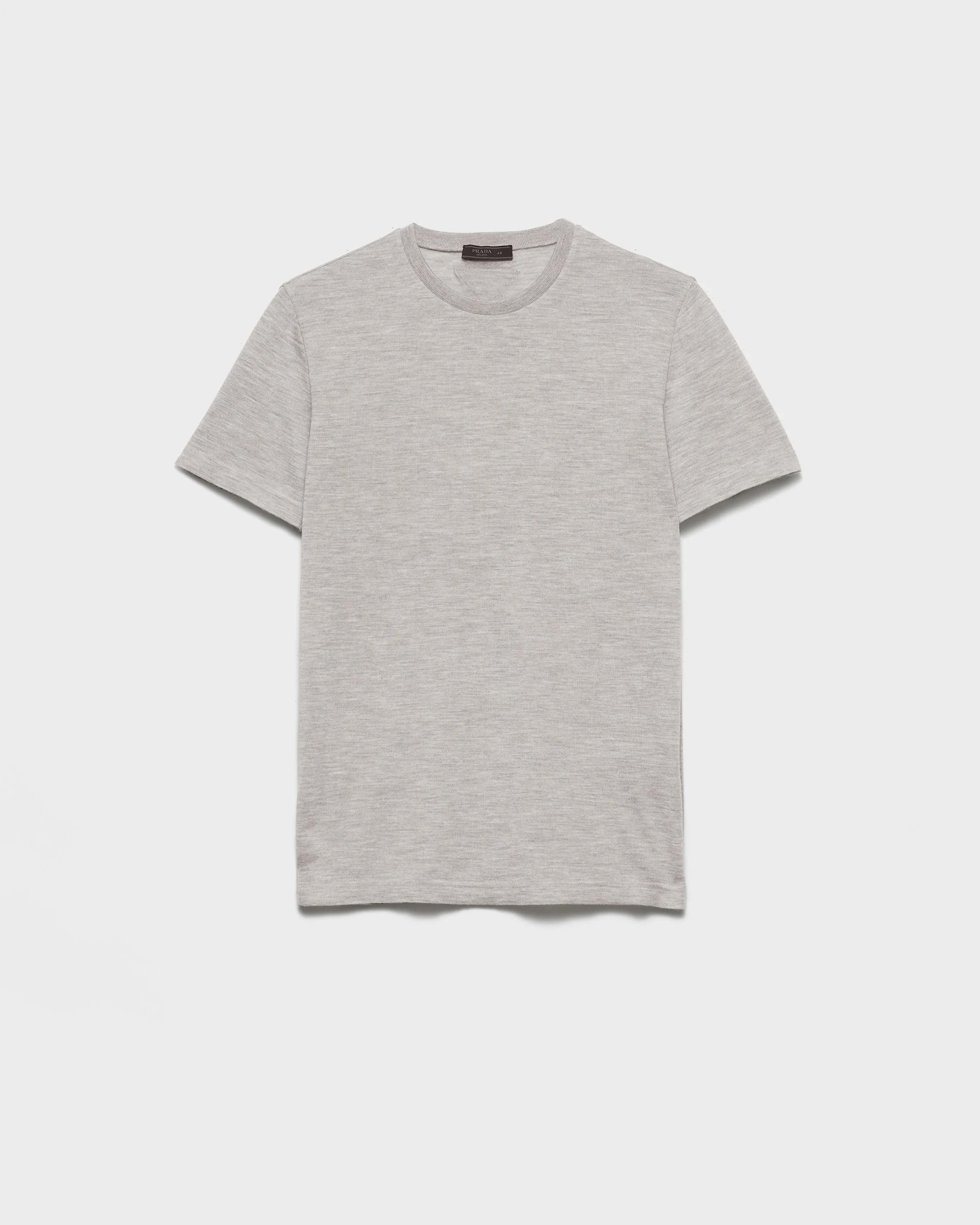 Oversized cashmere T-shirt - 1