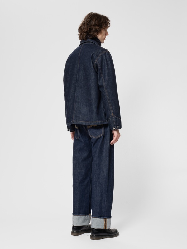 Howie Chore Jacket One Wash Blue - 3