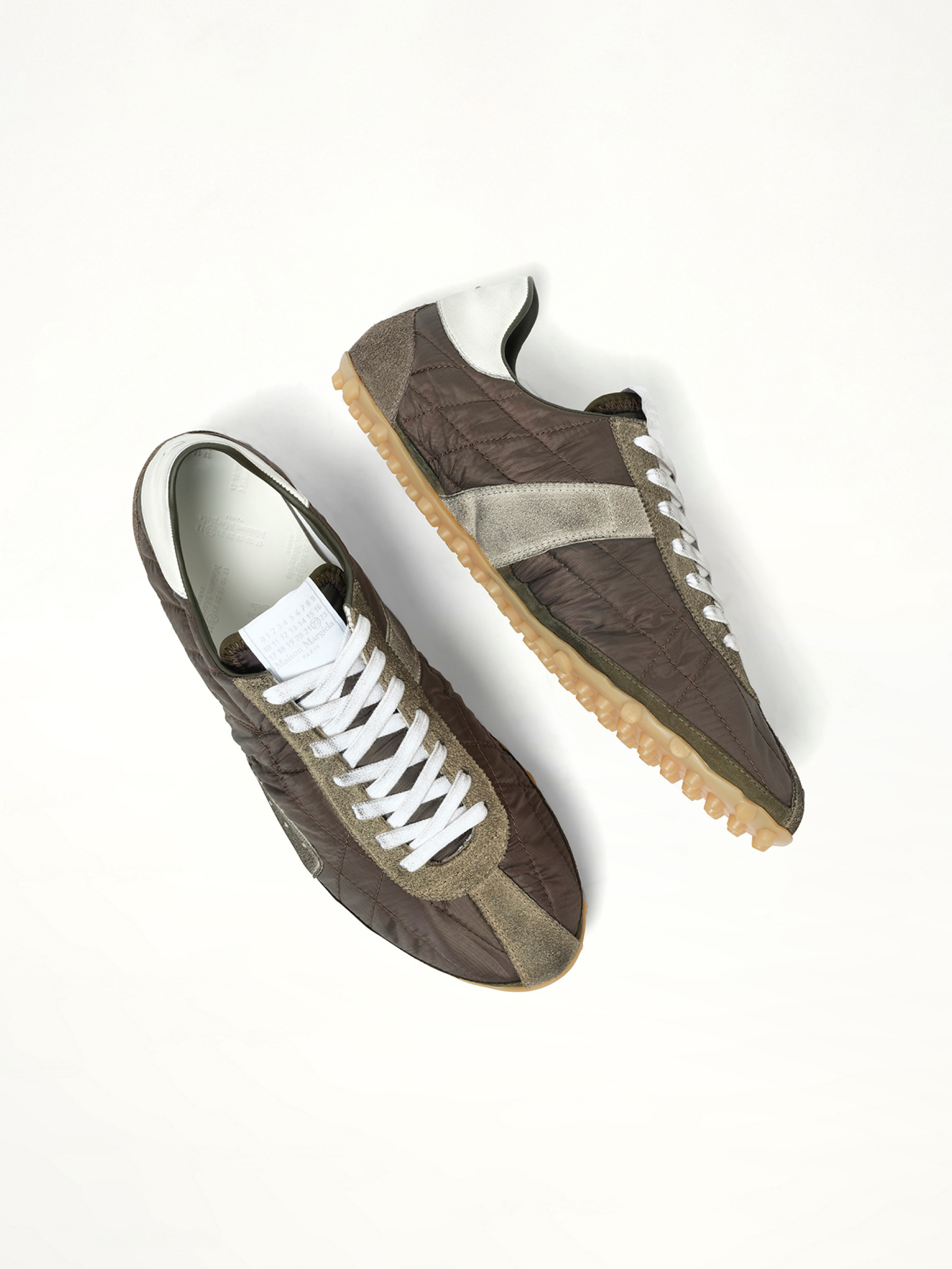 Sprinters Low Sneaker in Dark Green/White/Grey - 4