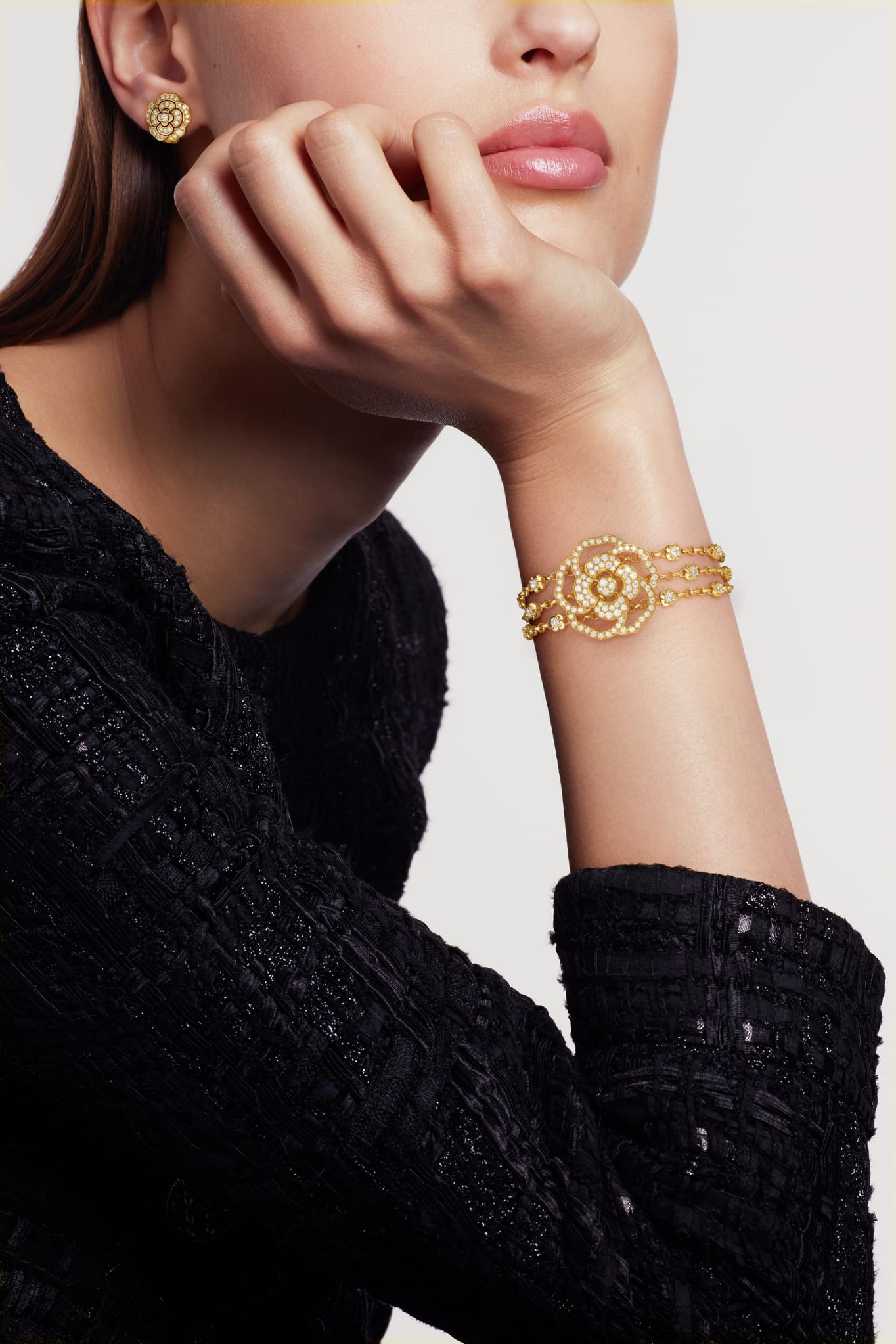 Camélia Bloom supple cuff - 5