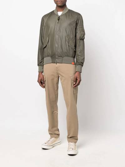 Aspesi flap-pockets zip-up bomber jacket outlook