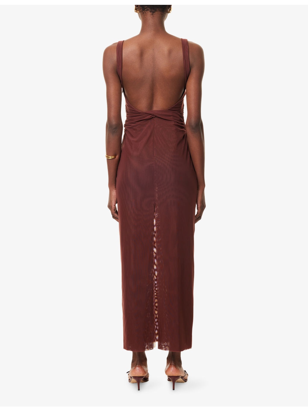 Jacques Twisted Jersey Midi Dress - 4