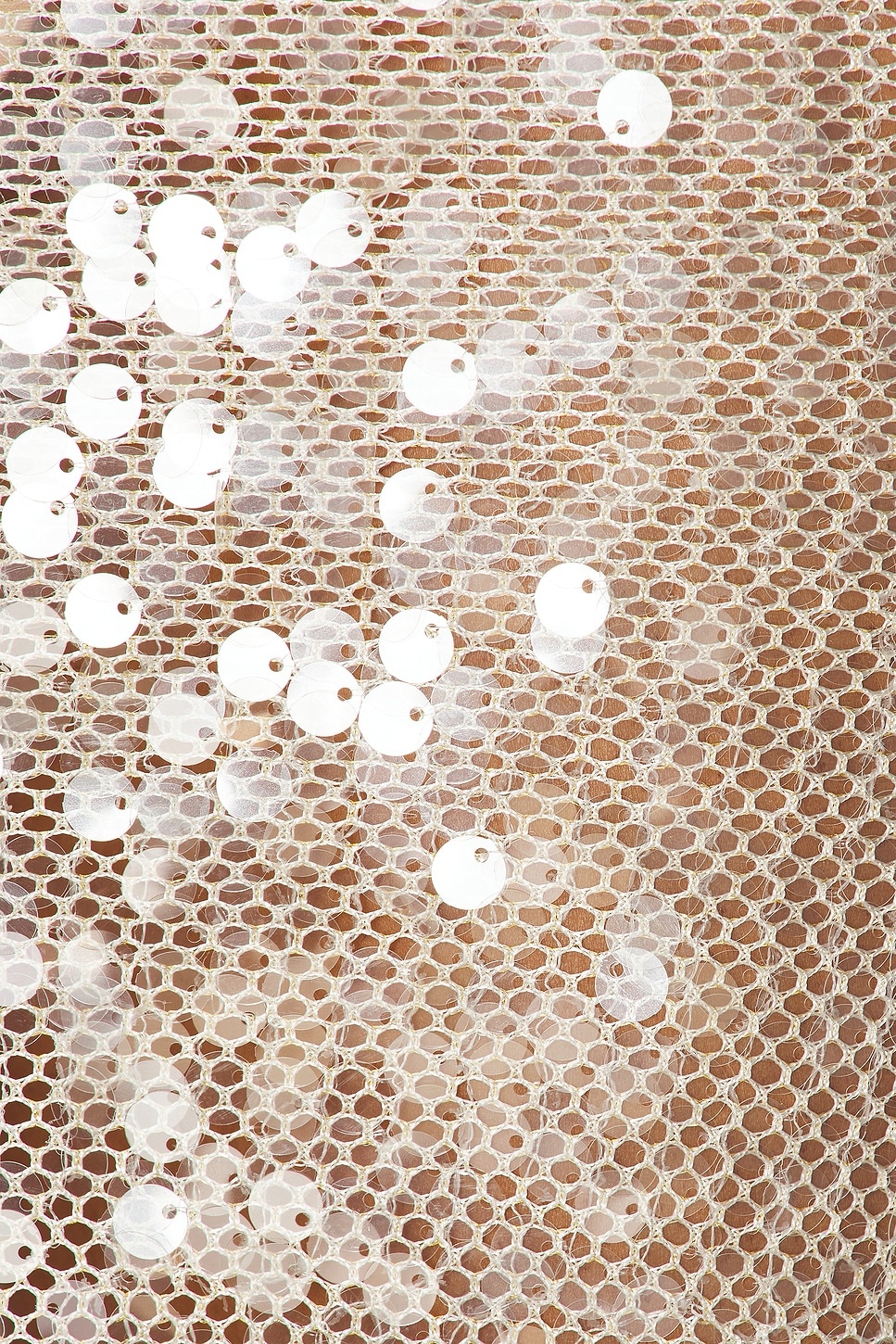 Sequin Open Back Gown - 5