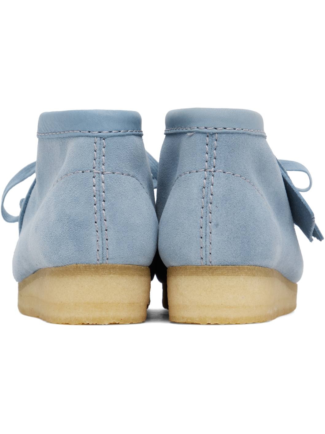 Blue Wallabee Boots - 2