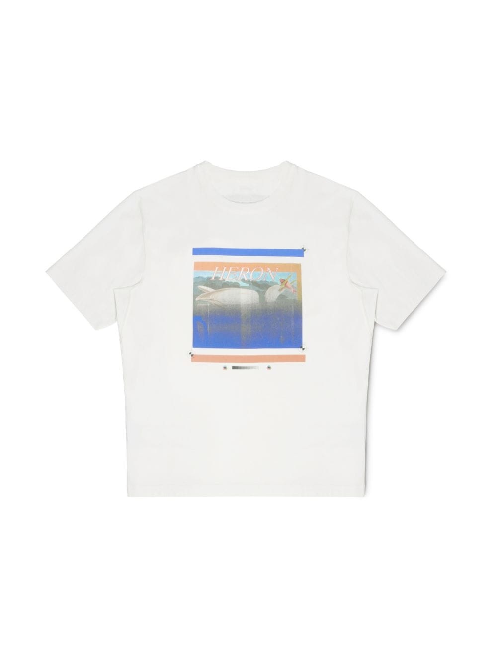 Misprinted Heron Ss Tee - 1