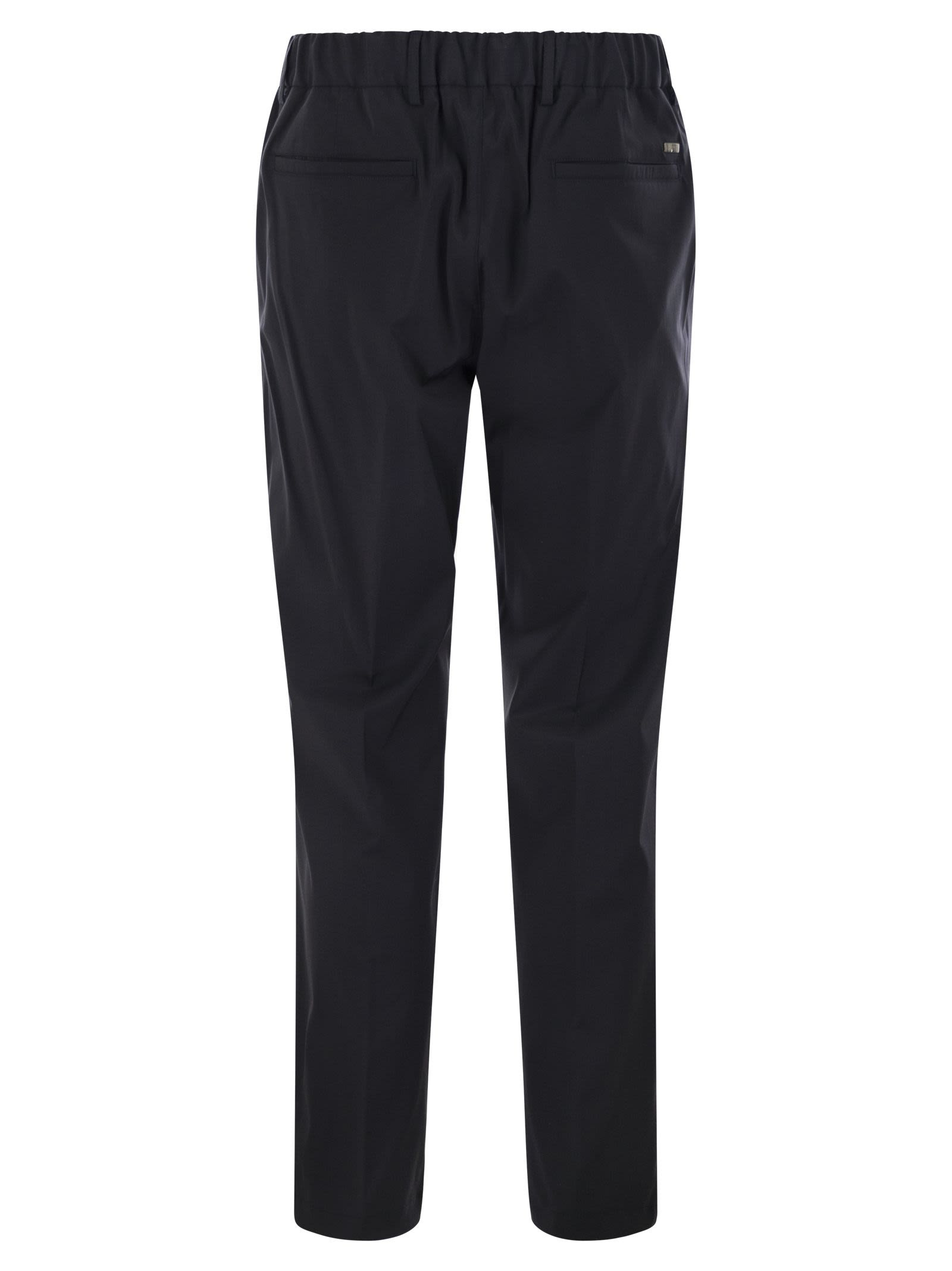 Herno Men Tech Wool Trousers - 2