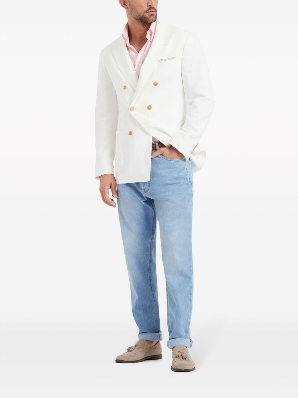 tapered-leg jeans - 2