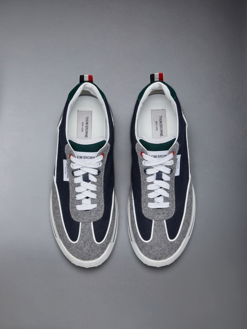 Melton Clear Sole Tech Runner 5