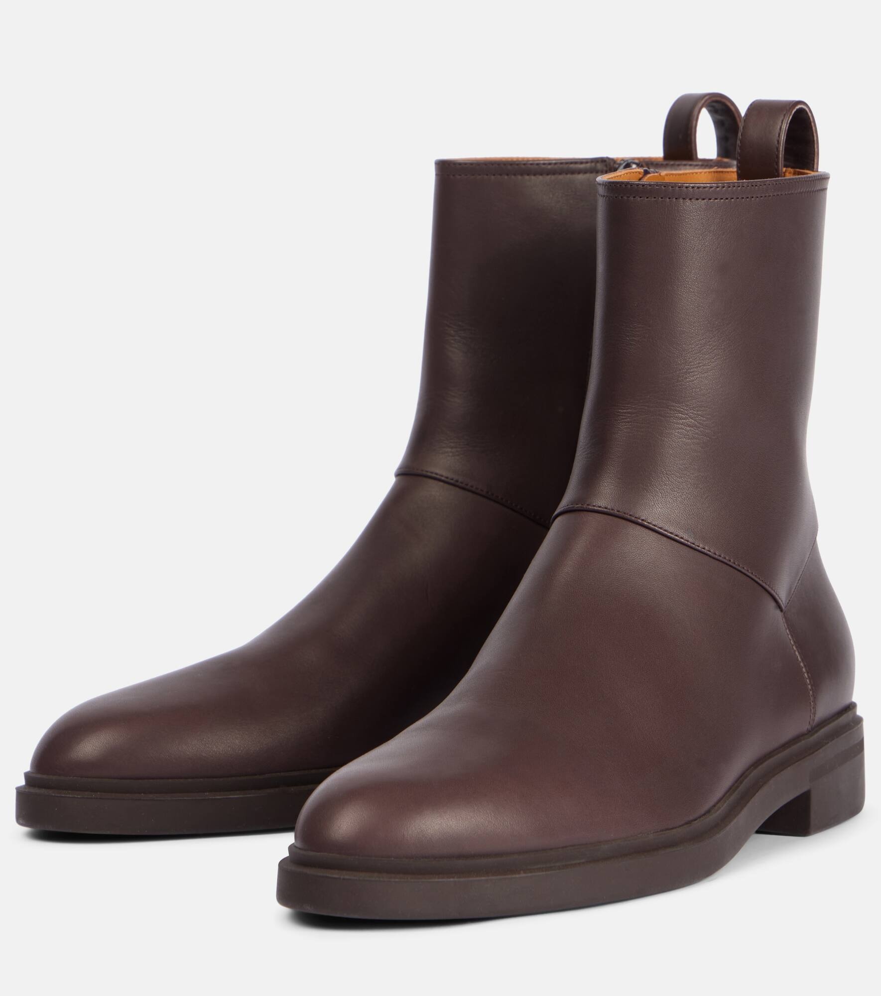 Kilda leather ankle boots - 4
