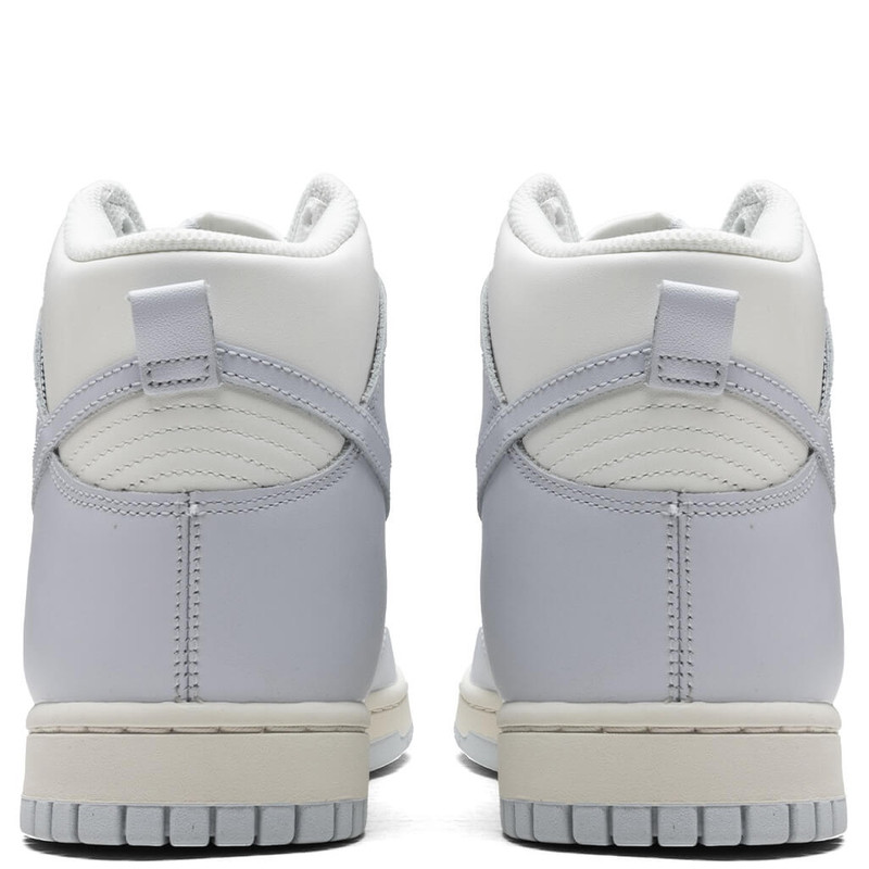 Nike WOMEN'S DUNK HIGH - SAIL/FOOTBALL GREY outlook