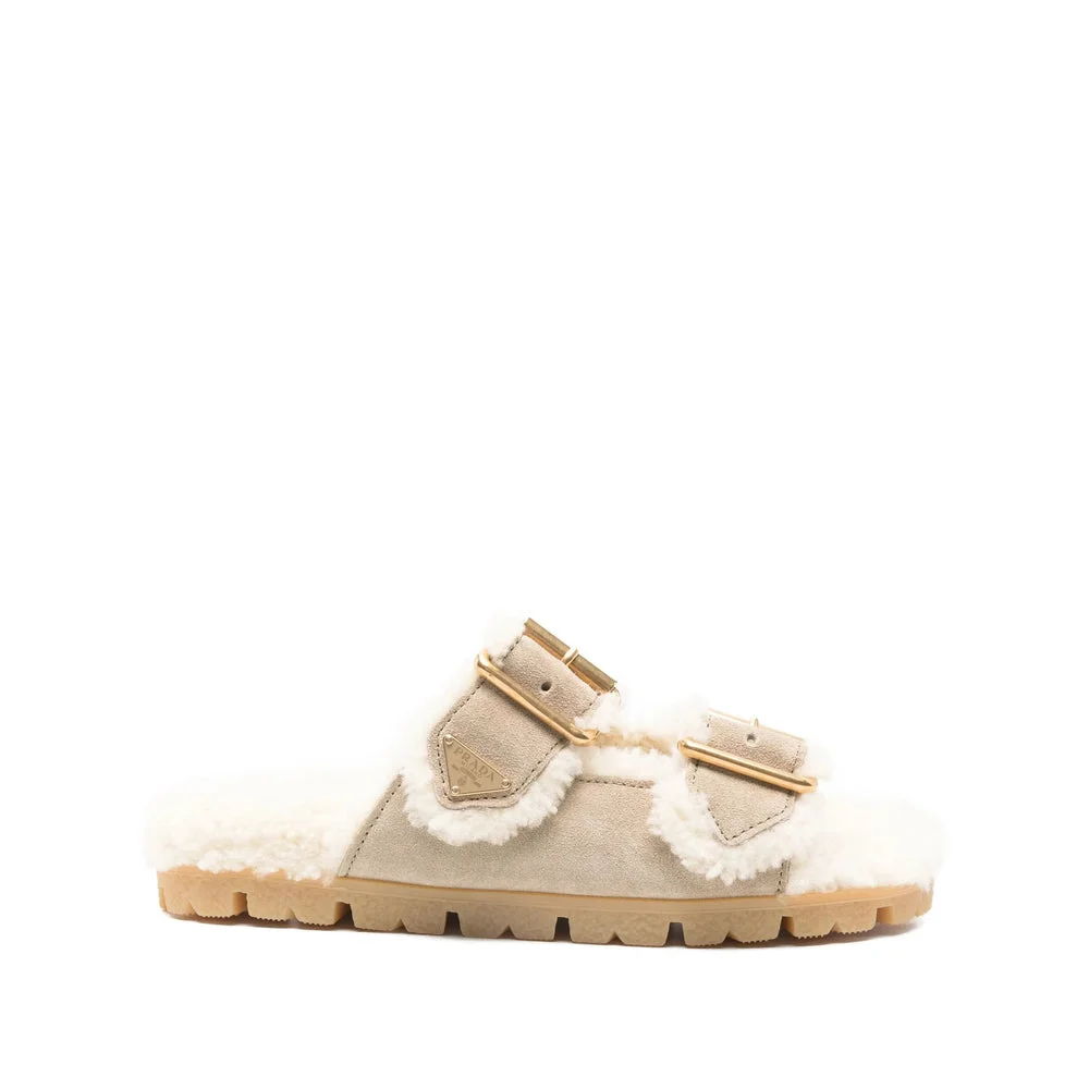 Prada Neutrals Slippers Women - 1