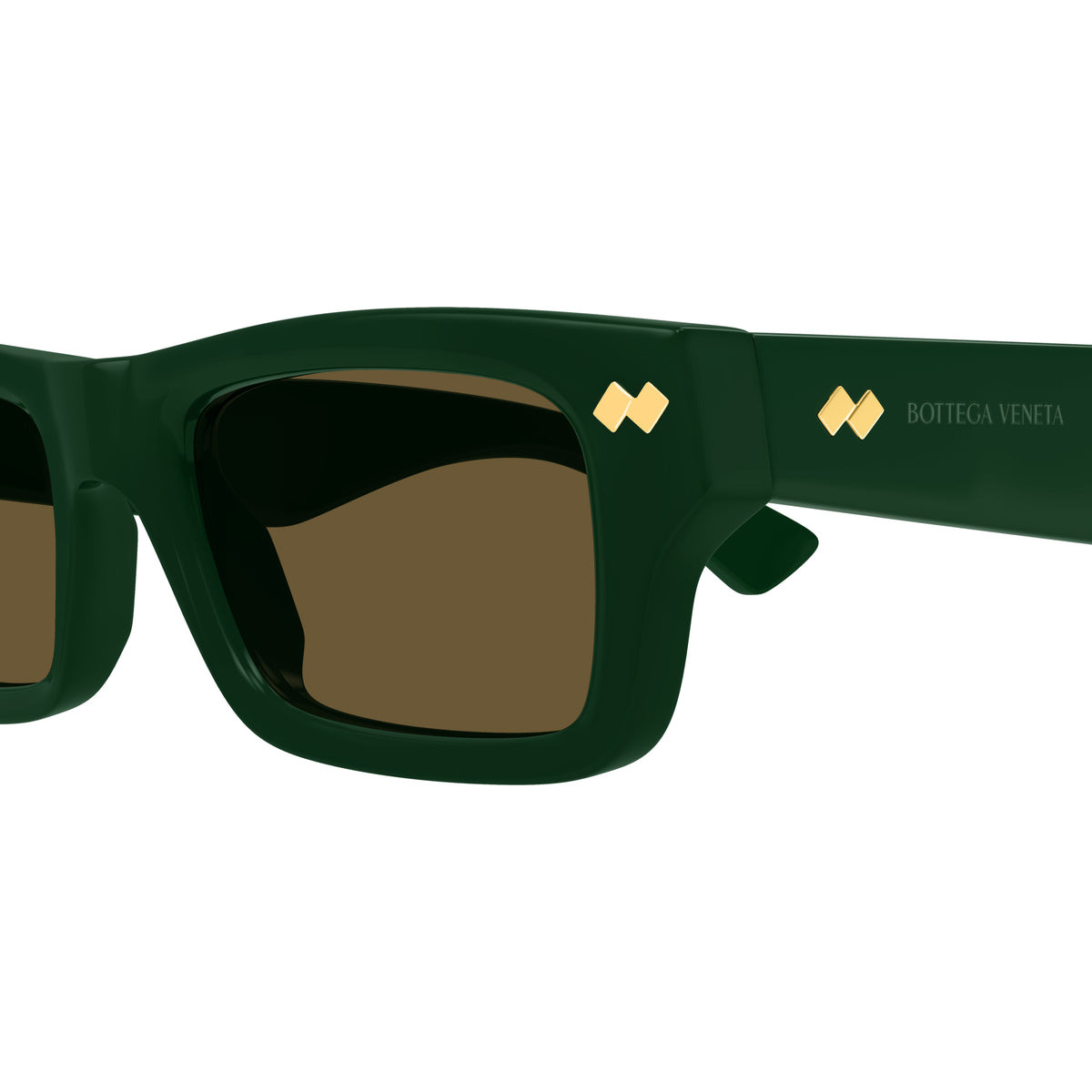 DIZZY SQUARE SUNGLASSES (GREEN) - 3