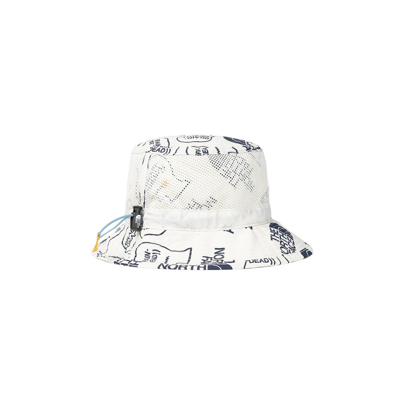 BRAIN DEAD Brain Dead x The North Face Bucket Hat 'Vintage White' outlook