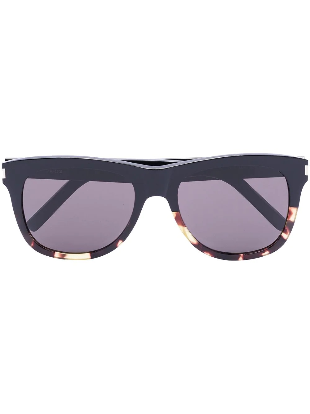 Havana square-frame tortoiseshell sunglasses - 1