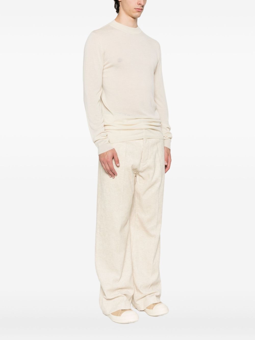 long-sleeved wool T-shirt - 3