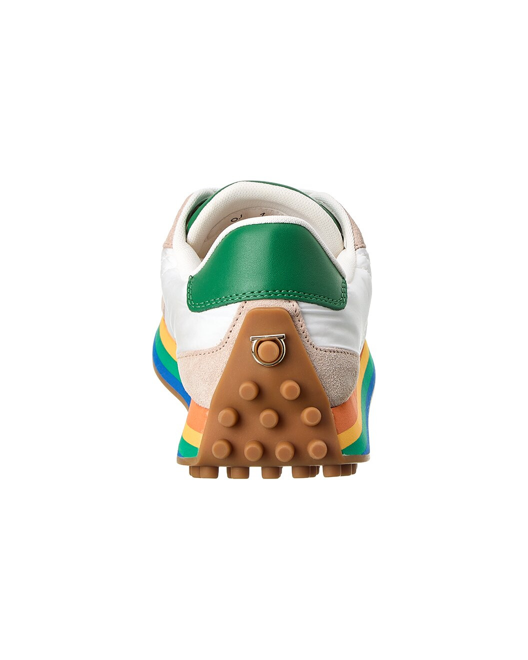Ferragamo Iggy Nylon & Suede Sneaker - 3