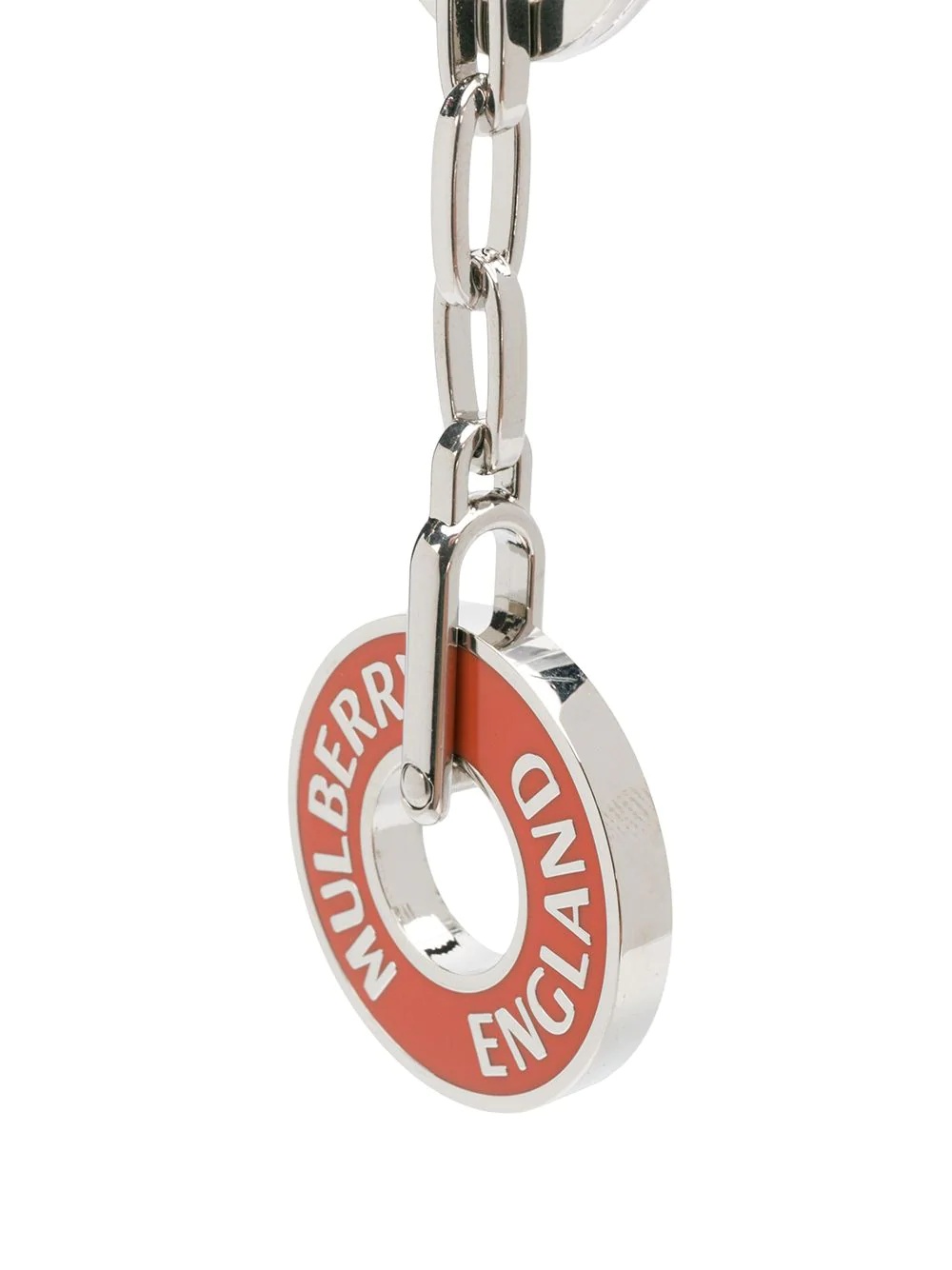 logo loop enamel keyring - 2