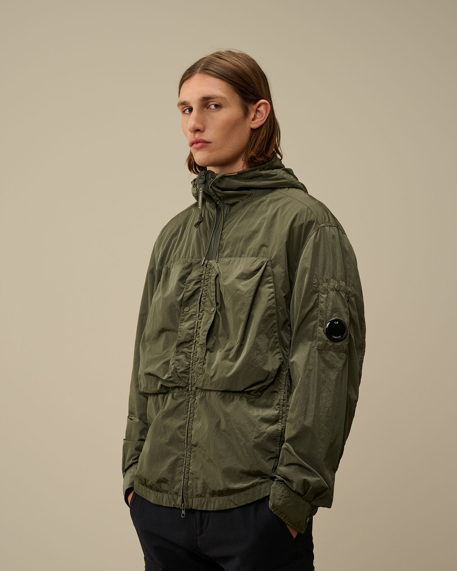 Chrome-R Hooded Overshirt - 2