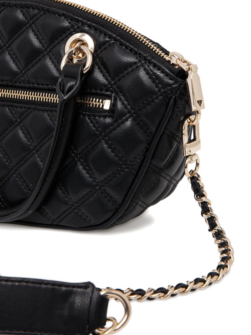 quilted leather shoulder bag - 3