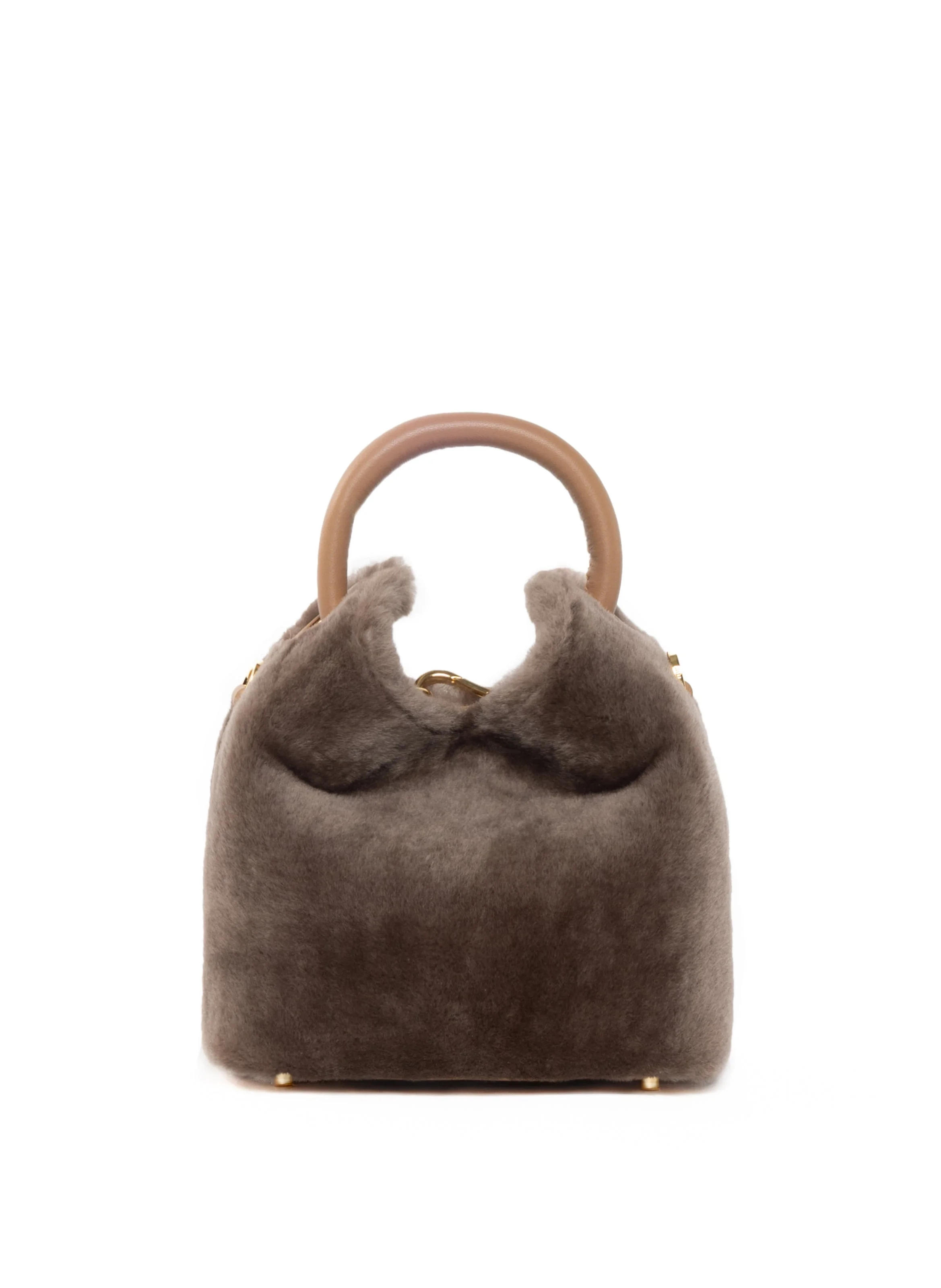 Madeleine Shearling Montone Taupe - 1