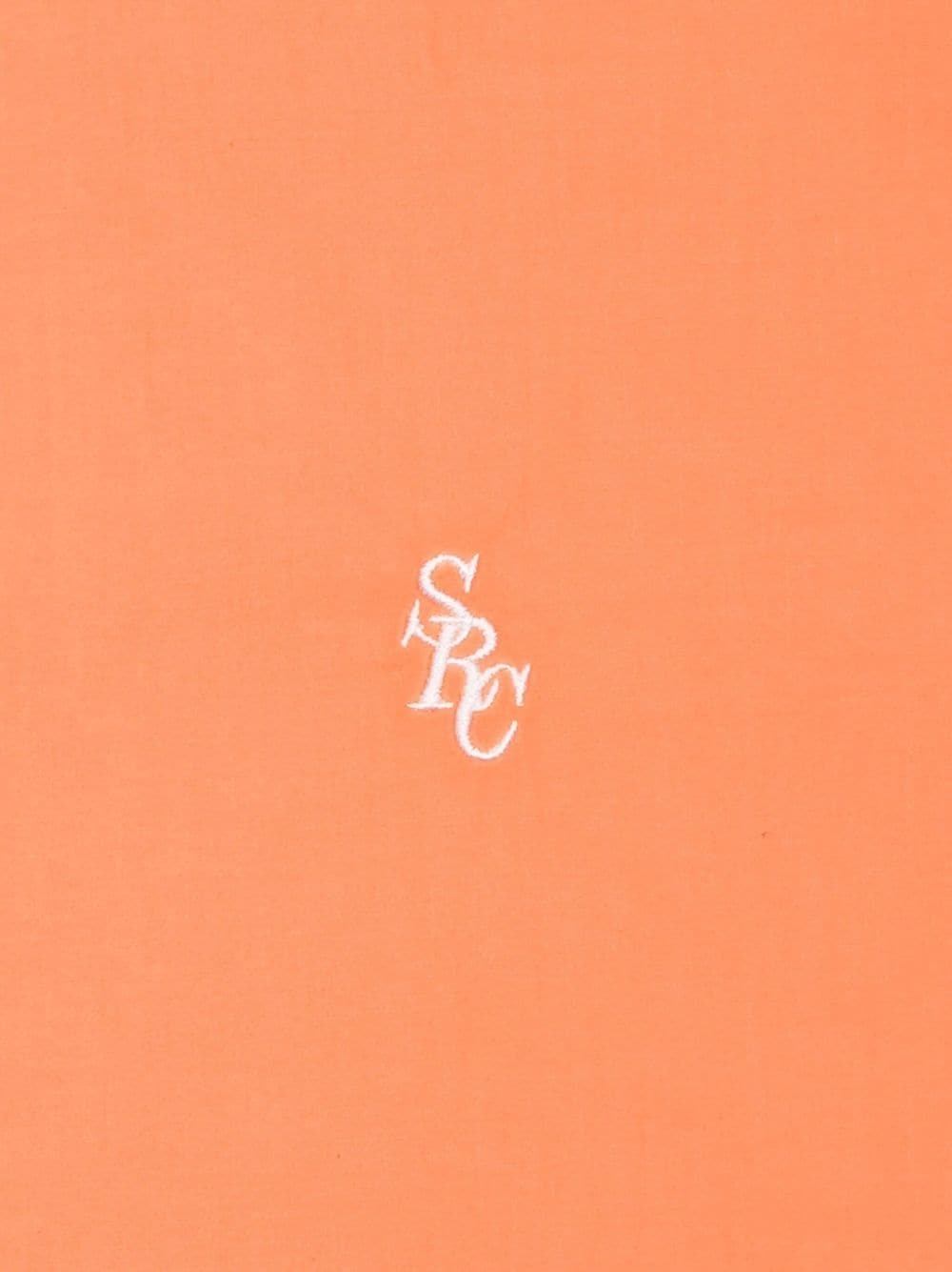 SRC logo-embroidered cotton shirt - 3
