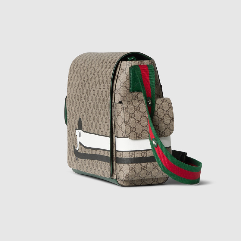 GUCCI Large printed GG changing bag outlook