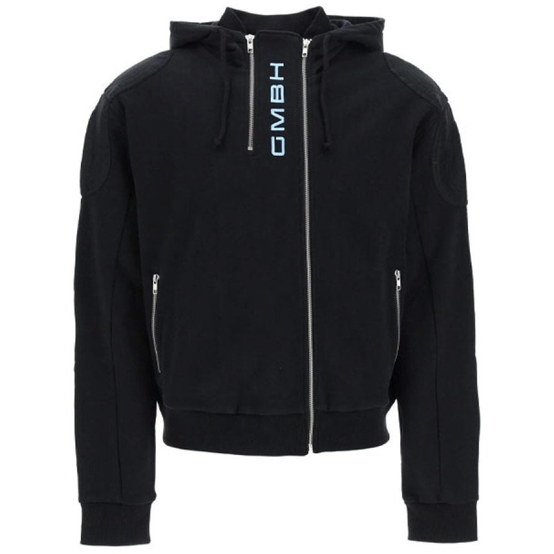 Double Zip Hoodie 'Black' 1