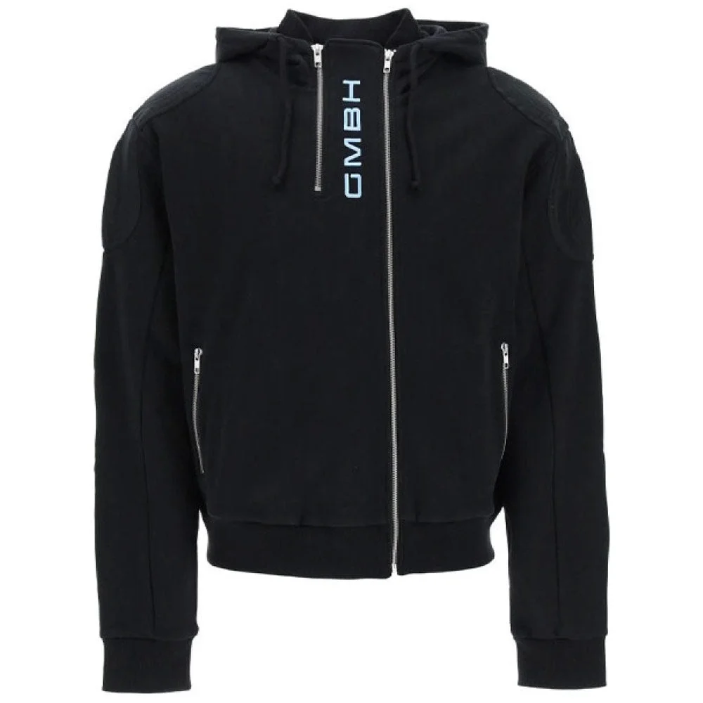 Double Zip Hoodie 'Black' - 1