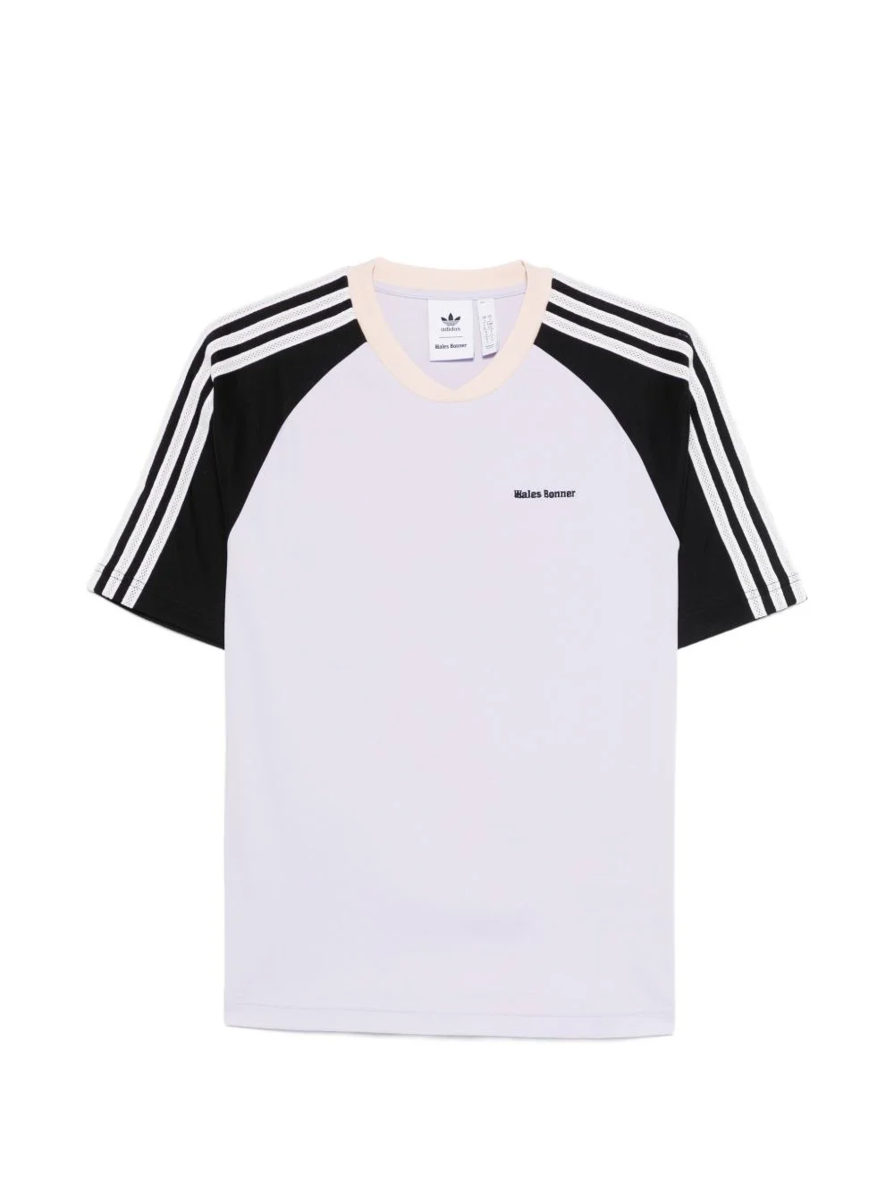 x Adidas stripe detail T-shirt - 1