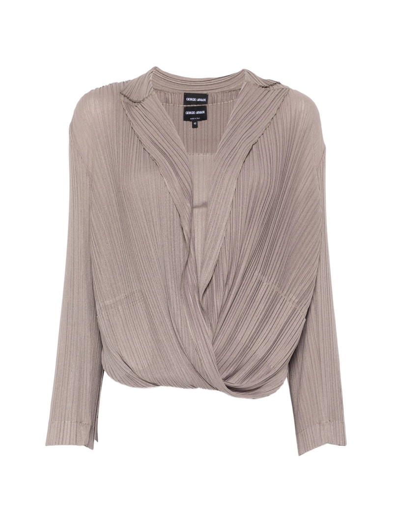 Giorgio Armani Pleated Tank Top And Blouse Set 1