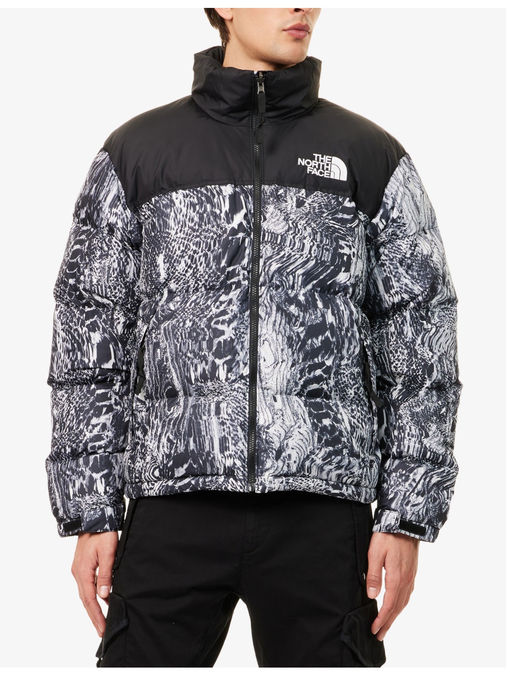 1996 Retro Nuptse High-Neck Shell-Down Jacket - 3