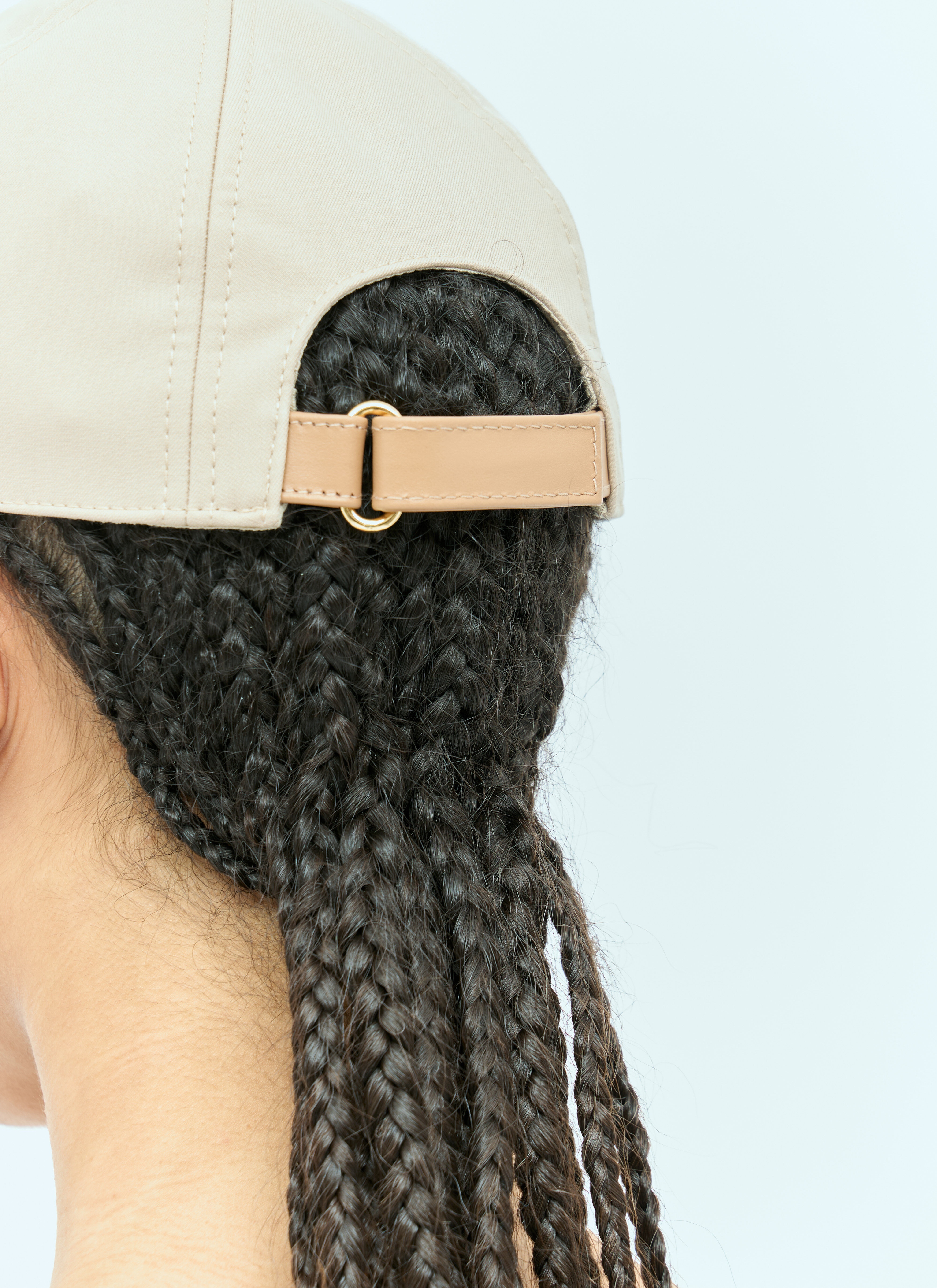 Max Mara Logo Embroidery Baseball Cap | lncc | REVERSIBLE