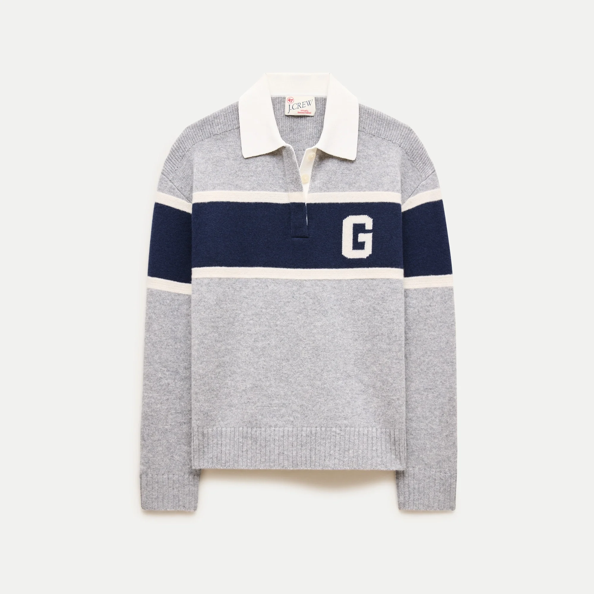 '47 x J.Crew vintage wool Georgetown rugby - 1