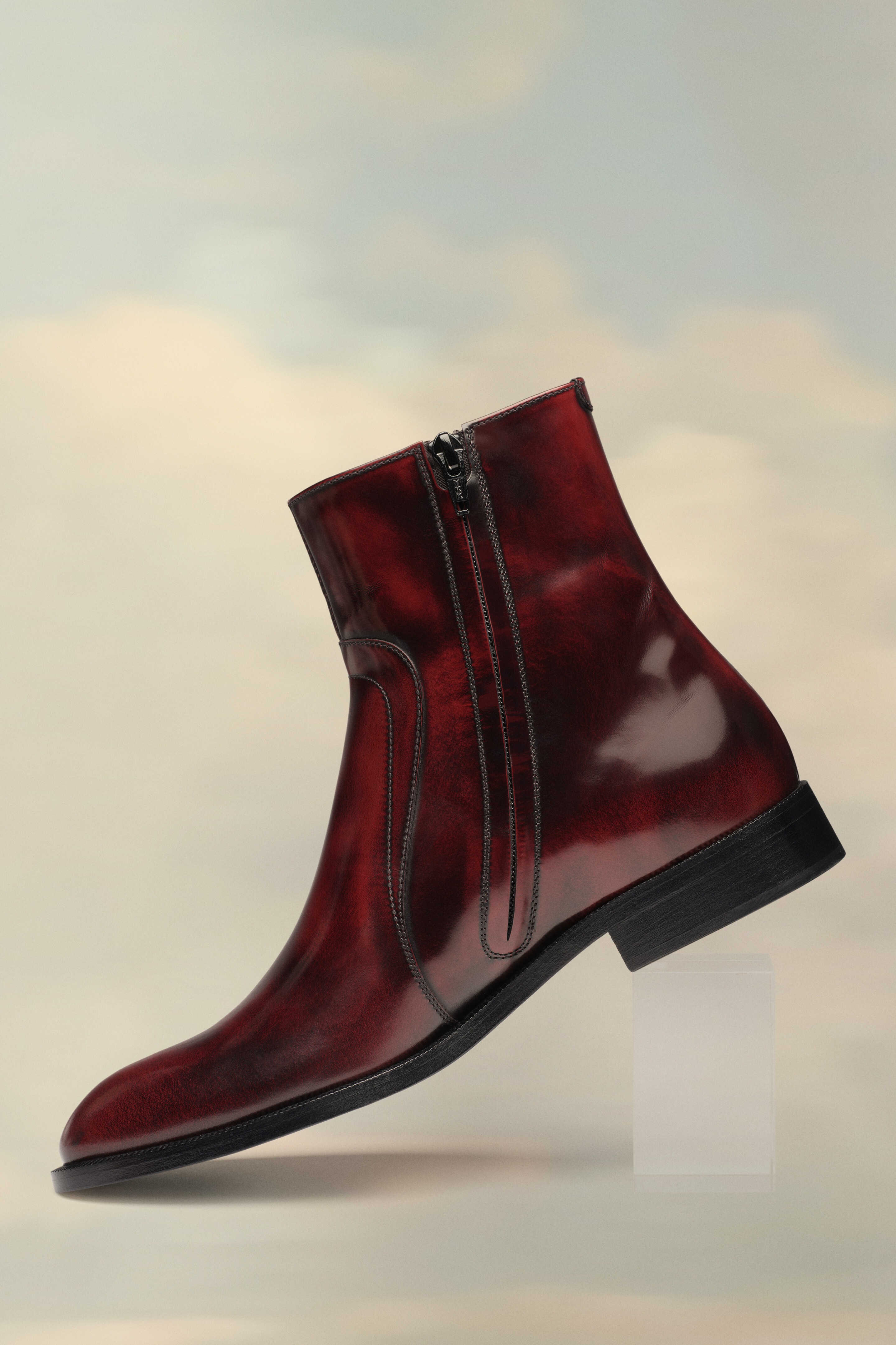 Waxed Leather Boots - 2