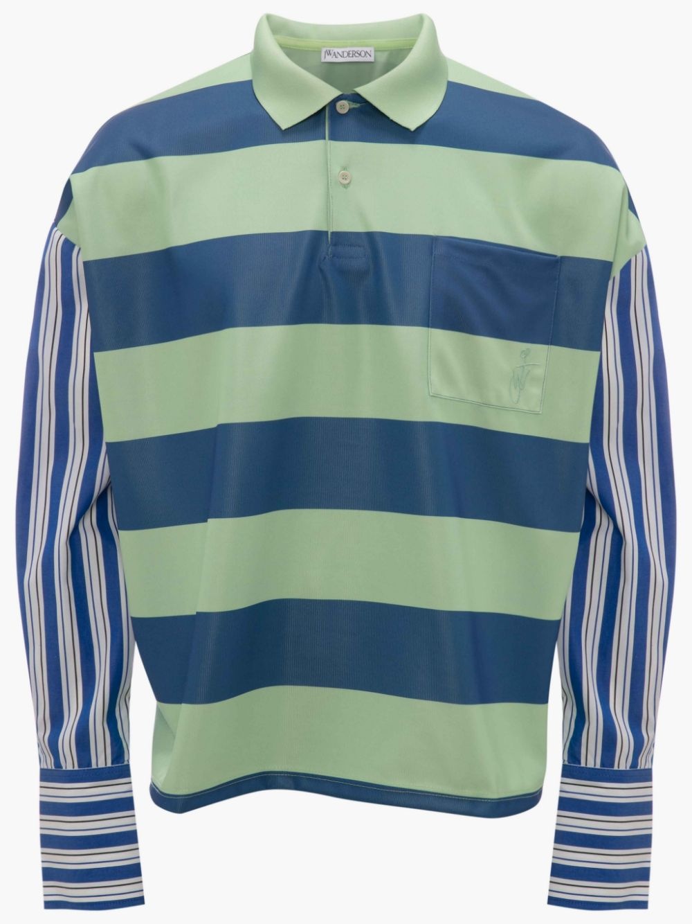 トップス JW ANDERSON LONG SHIRT SLEEVE POLO TEE JW Anderson LONG SHIRT SLEEVE POLO TEE | REVERSIBLE
