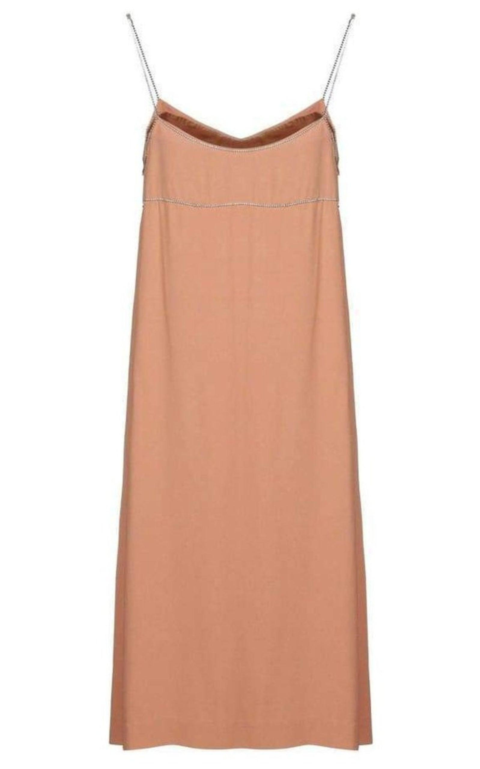 Crystal-embellished Crepe dress - 6