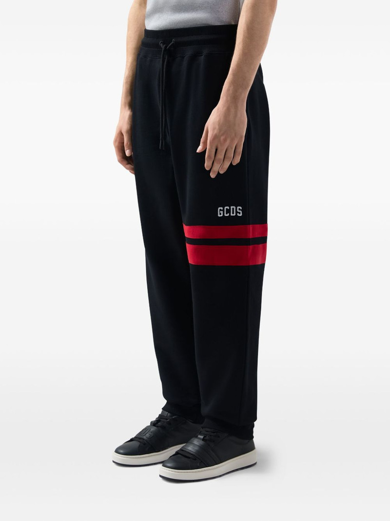 logo-print stripe-detail pants 4