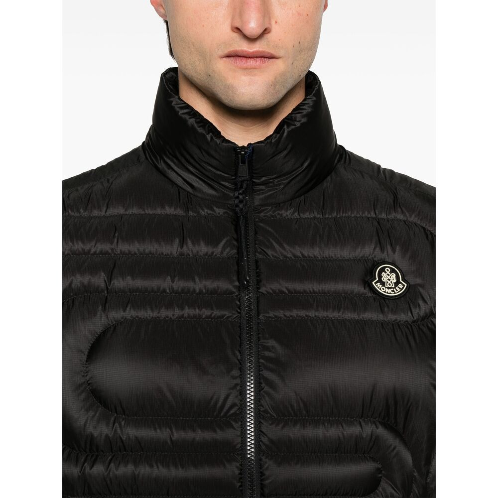 Moncler Black Jackets - Waistcoats & Gilets Men - 5